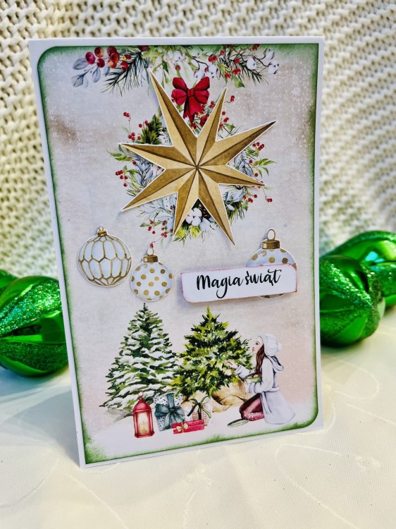 Kartka nr 4 "Magia Świąt"